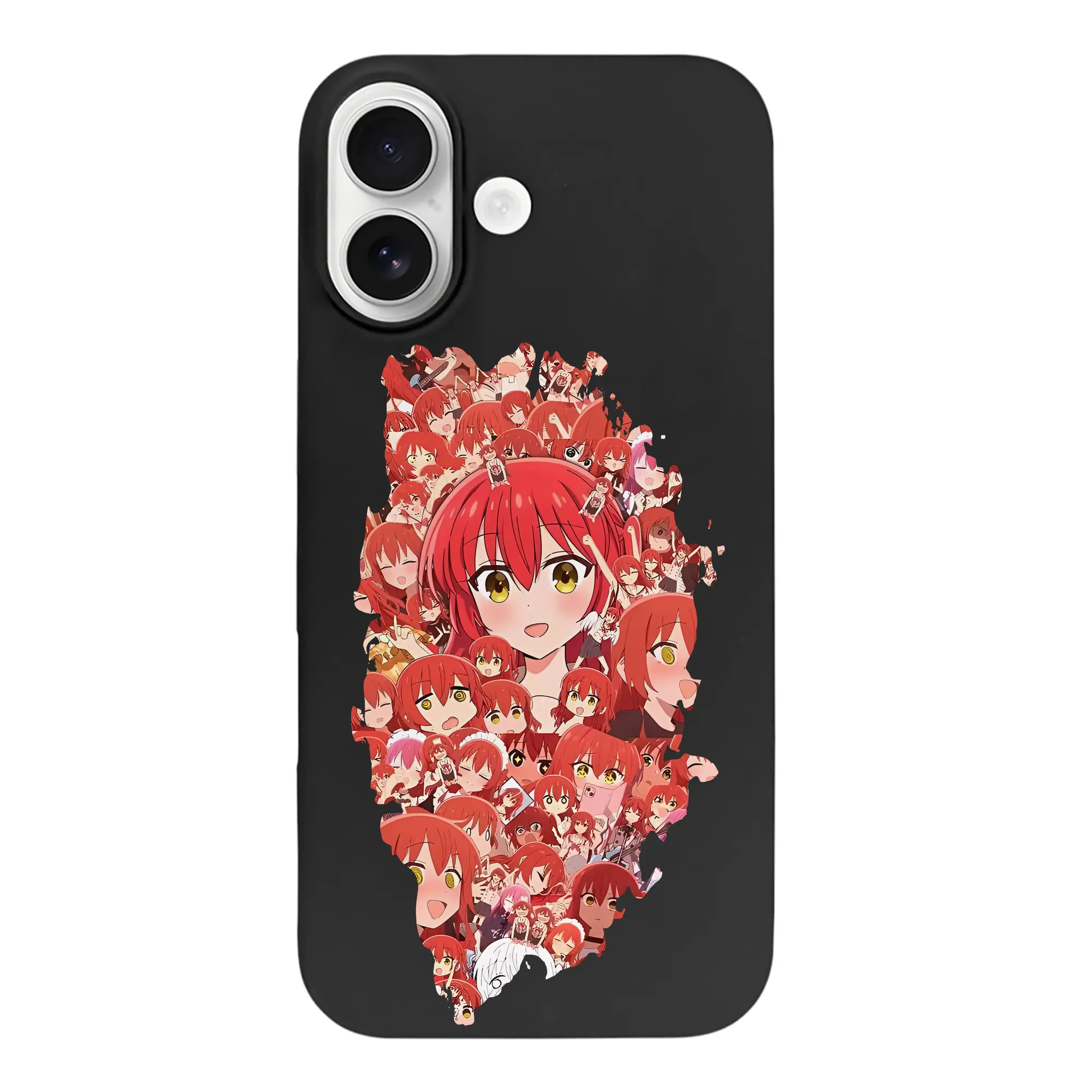 ぼっちざろっく！ グッズ,喜多郁代 - iPhone 17 シリーズ シリコンケース 薄型 耐衝撃 指紋防止 ソフトタッチカバー 精密フィット 傷防止 保護ケース iPhone 17/17 Air/17 Pro/17 Pro Max 対応